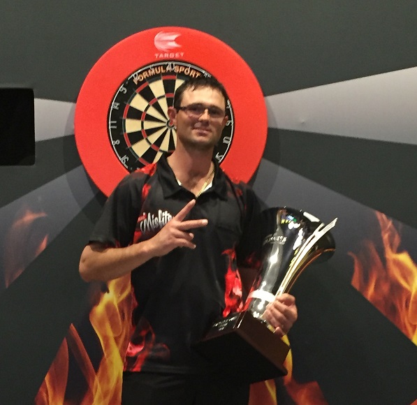 Fremantle & Districts Darts Association Damon Heta wins the inaugural